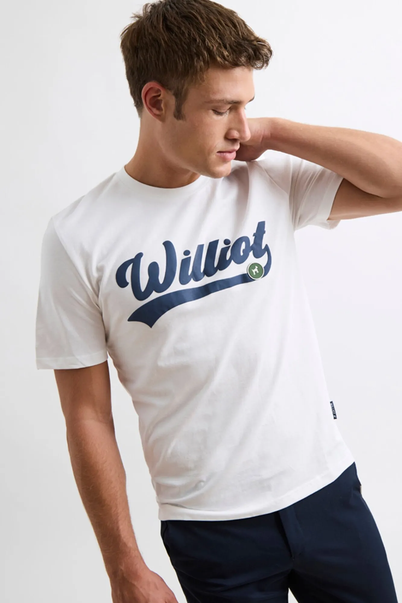 Hombre Williot Camisetas>Camiseta Logo Vintage