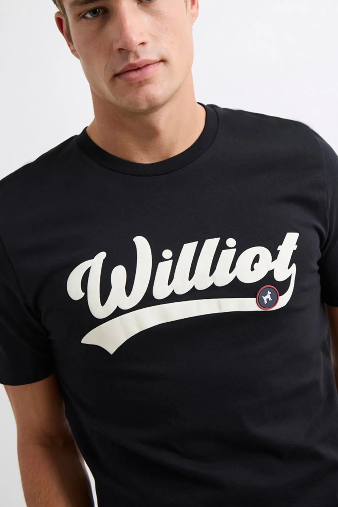 Hombre Williot Camisetas>Camiseta Logo Vintage