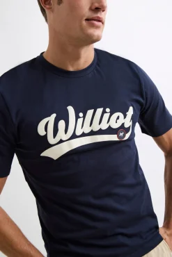 Hombre Williot Camisetas>Camiseta Logo Vintage