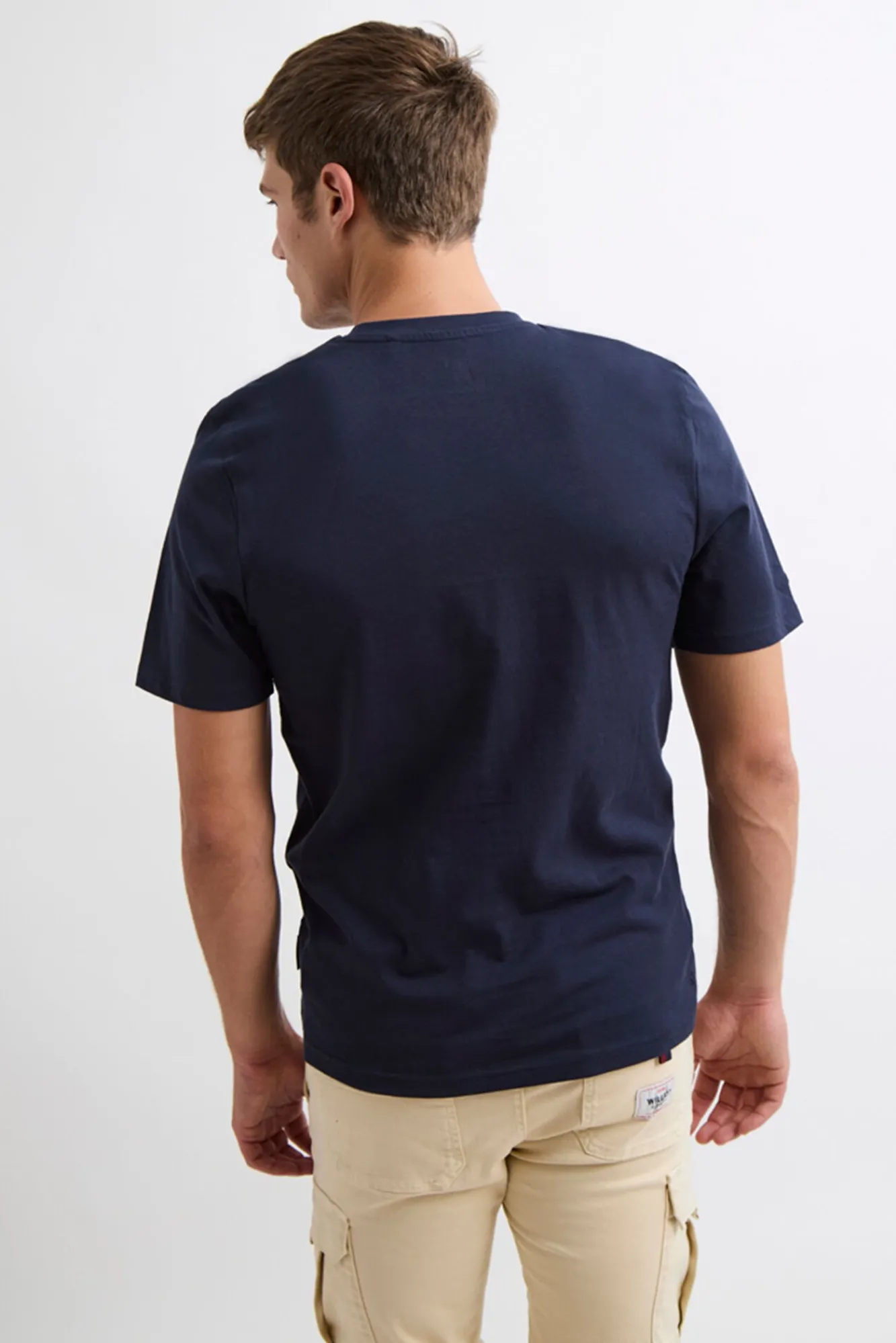 Hombre Williot Camisetas>Camiseta Logo Vintage