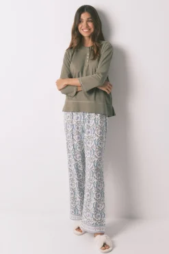 Mujer Women'secret Camisetas>Camiseta manga ¾ 100% algodón