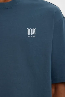 Hombre Selected Camisetas>Camiseta manga corta estampado contraste