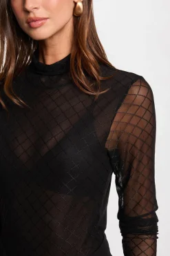 Mujer Morgan Camisetas>Camiseta manga larga