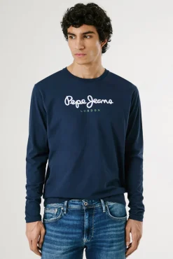 Hombre Pepe Jeans Camisetas>Camiseta manga larga