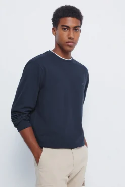 Hombre Springfield Camisetas>Camiseta manga larga doble melange