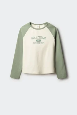 Niños Springfield Kids Camisetas>Camiseta manga larga rib niña