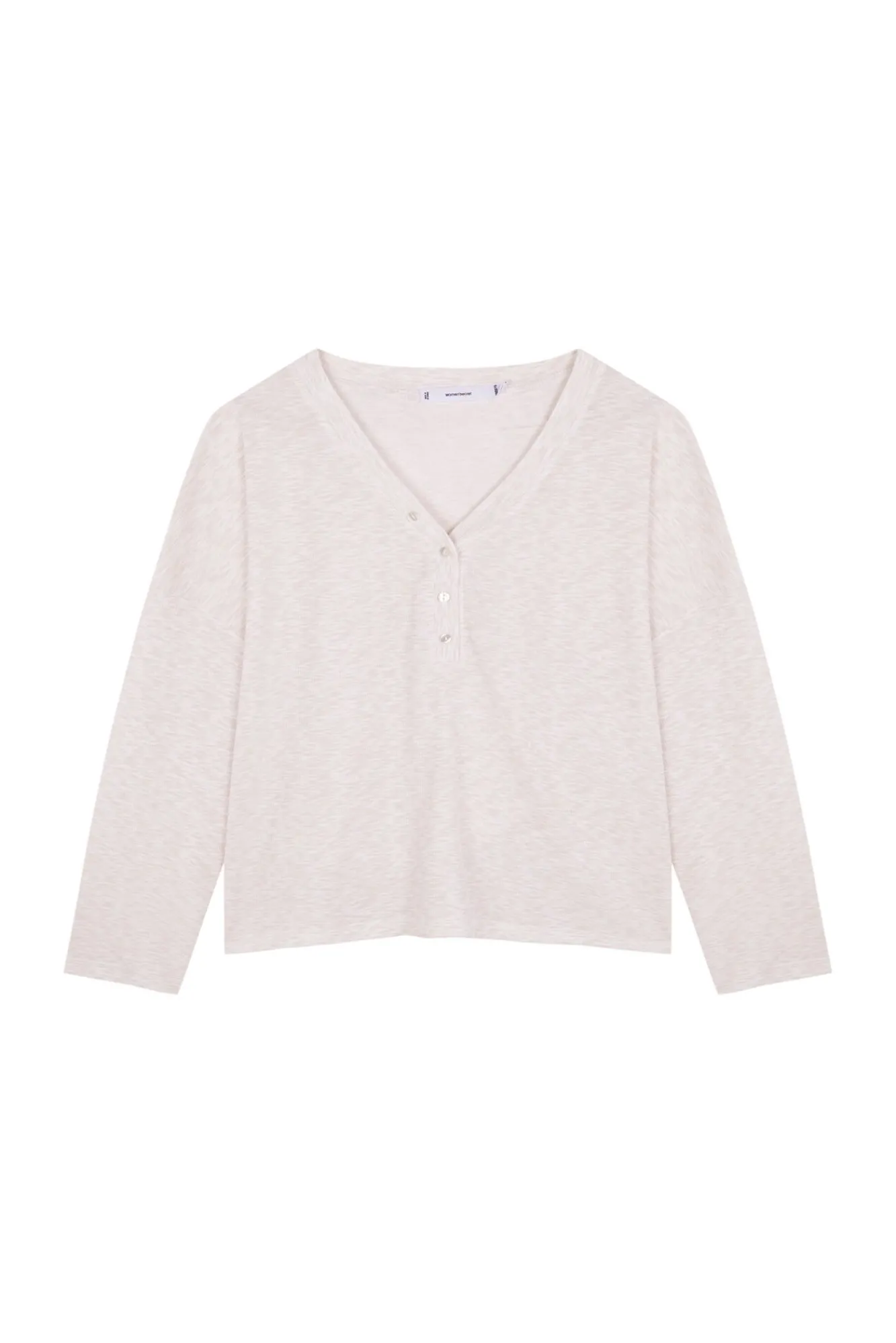 Mujer Women'secret Camisetas>Camiseta manga larga waffle