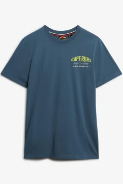 Hombre Superdry Camisetas>Camiseta Mountain relaxed