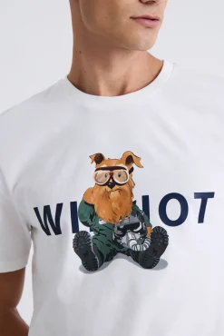 Hombre Williot Camisetas>Camiseta Mr Piloto