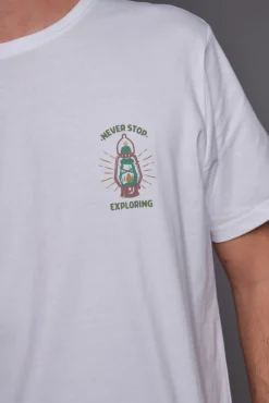 Hombre Cloking Camisetas>Camiseta Never Stop Exploring