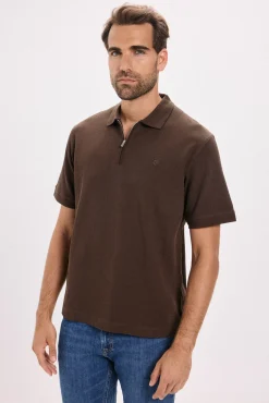 Hombre Jack & Jones Camisetas>Camiseta polo cremallera