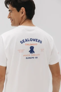 Hombre elPulpo Camisetas>Camiseta sealovers childhood