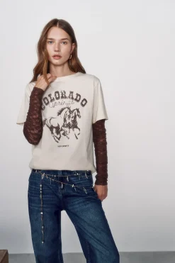 Mujer High Spirits Camisetas>Camiseta Stetson