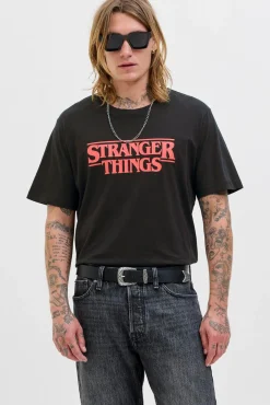 Hombre Jack & Jones Camisetas>Camiseta Stranger Things