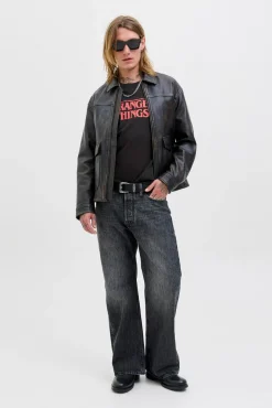 Hombre Jack & Jones Camisetas>Camiseta Stranger Things