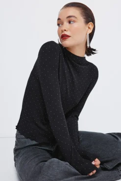 Mujer Springfield Camisetas>Camiseta strass