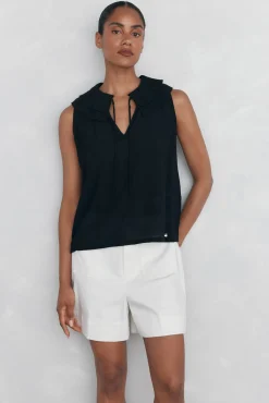 Mujer Pedro del Hierro Camisetas>Camiseta volantitos