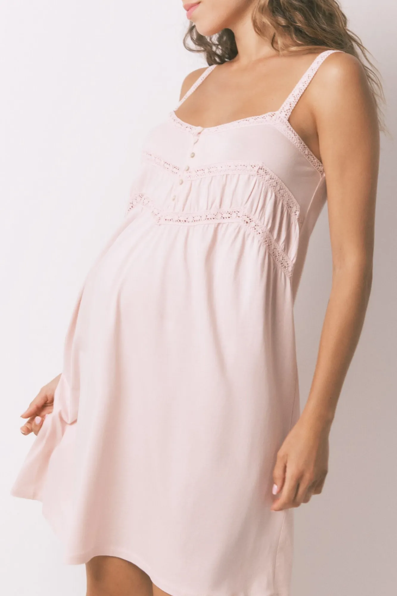 Mujer Women'secret Premamá>Camisón midi "maternity" algodón