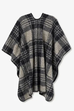 Mujer Vilanova Chaquetas>Capa texturizada a cuadros