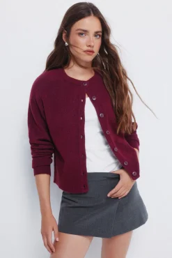 Mujer Springfield Jerséis>Cardigan botones cuello redondo