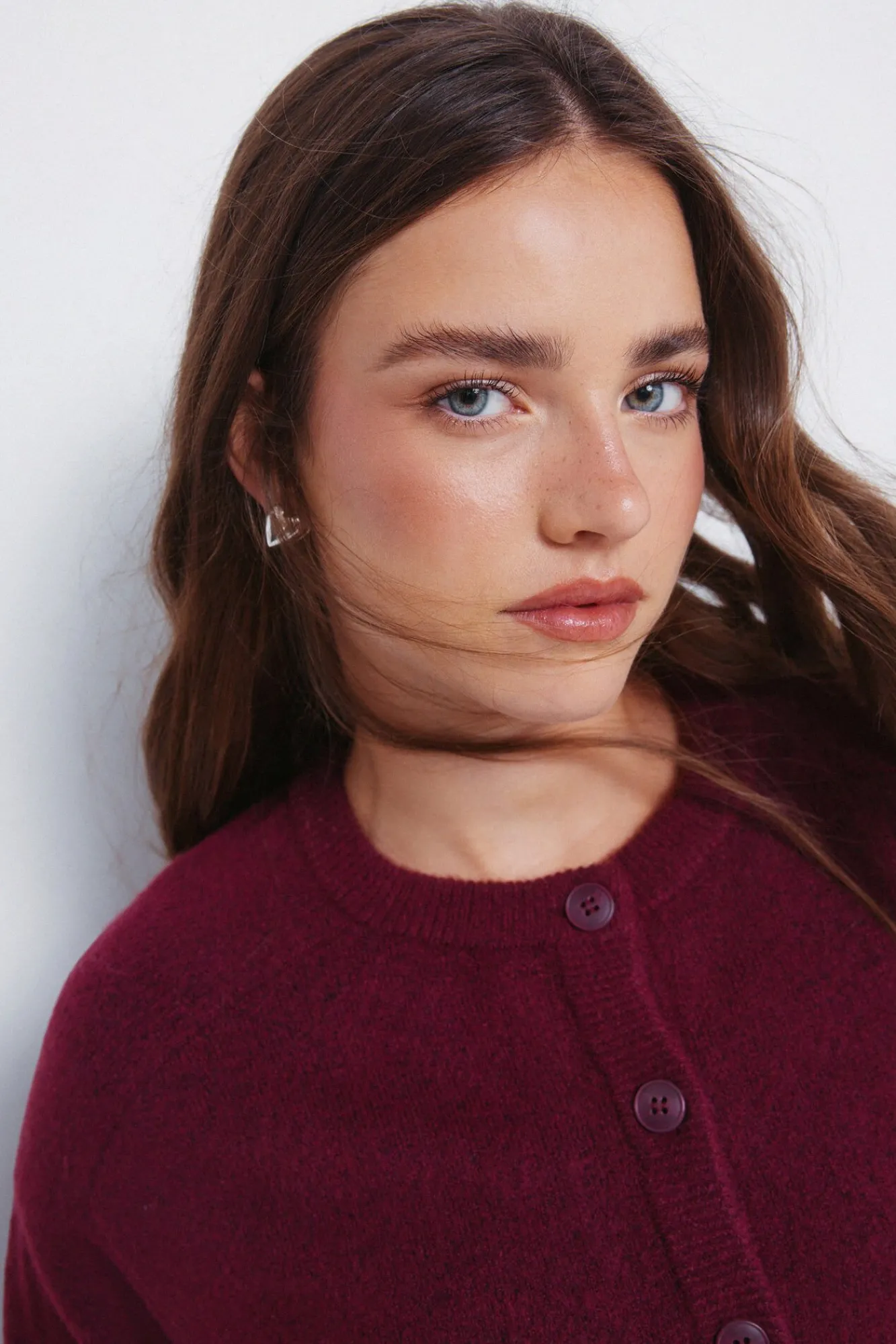 Mujer Springfield Jerséis>Cardigan botones cuello redondo