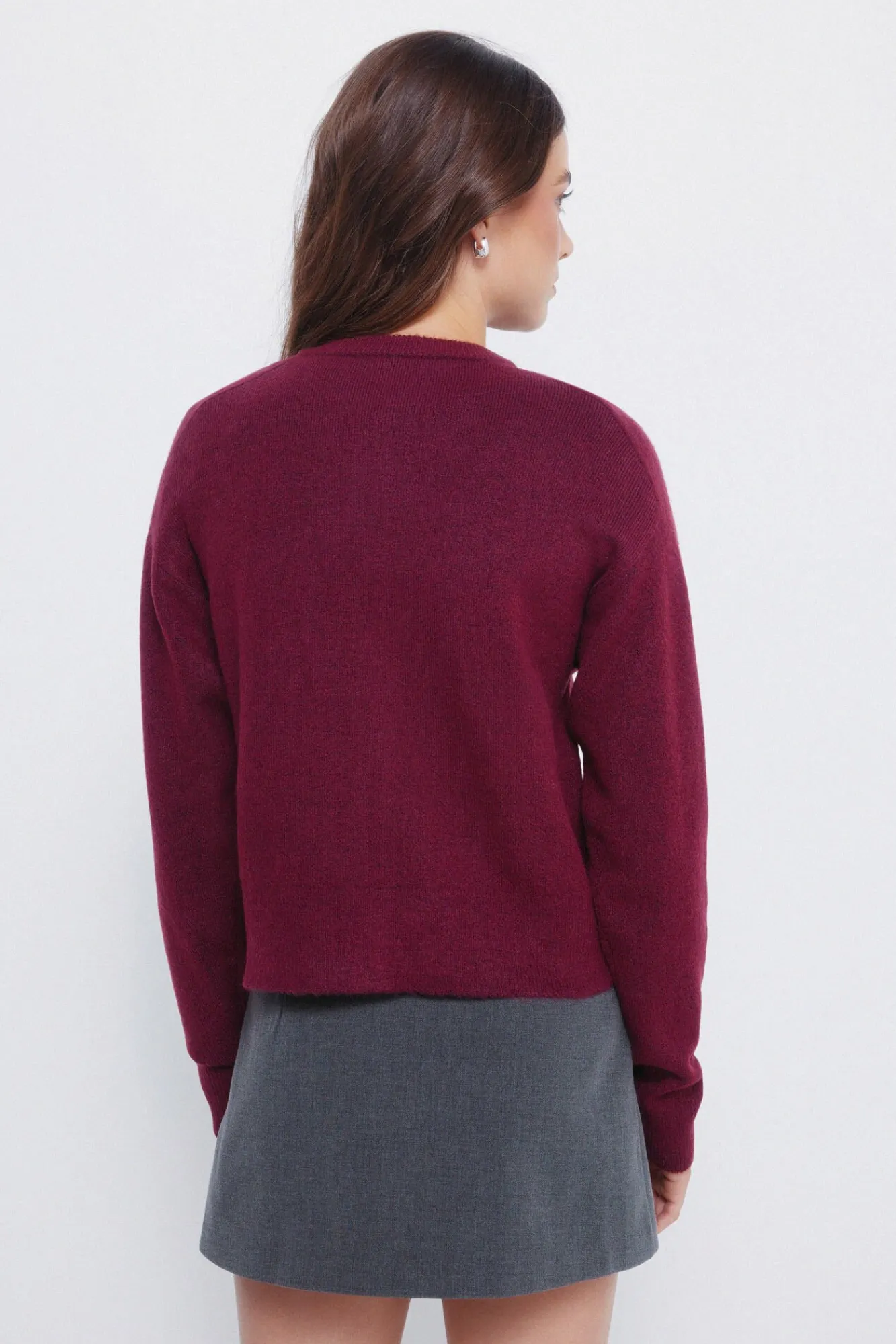 Mujer Springfield Jerséis>Cardigan botones cuello redondo