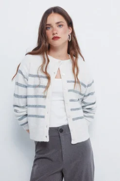 Mujer Springfield Jerséis>Cardigan botones cuello redondo