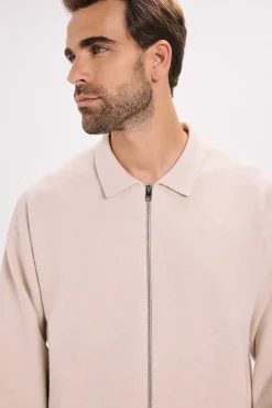 Hombre Jack & Jones Jerséis>Cardigan de punto cremallera