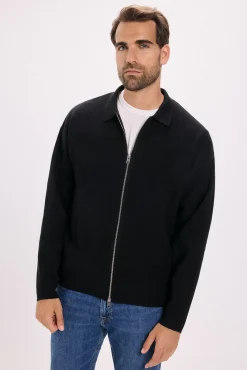 Hombre Jack & Jones Jerséis>Cardigan de punto cremallera