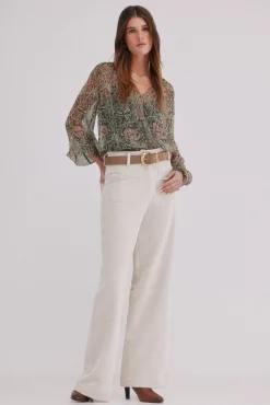 Mujer Hoss Intropia Blusas>Carolina. Blusa estampada