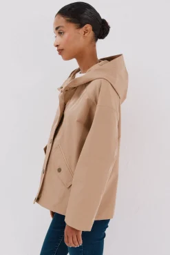 Mujer Cortefiel Chaquetas|Abrigos>Cazadora corta botones automáticos