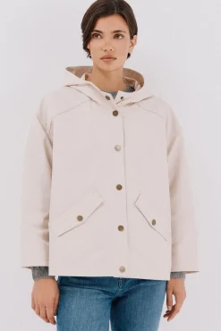 Mujer Cortefiel Chaquetas|Abrigos>Cazadora corta botones automáticos