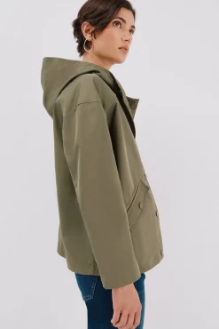 Mujer Cortefiel Chaquetas|Abrigos>Cazadora corta botones automáticos