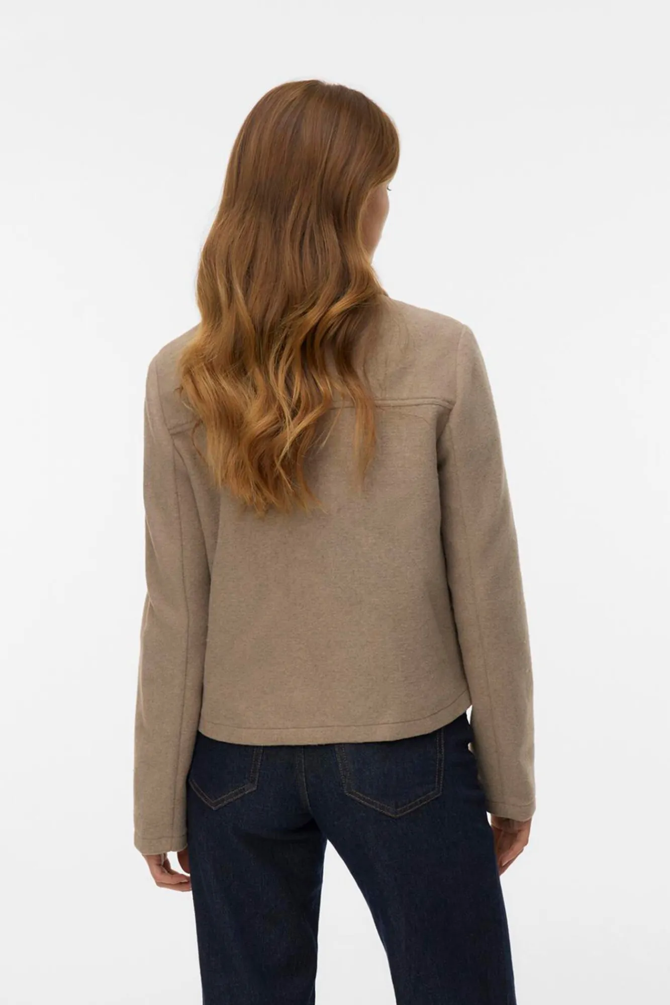 Mujer Vero Moda Chaquetas>Cazadora corta de paño