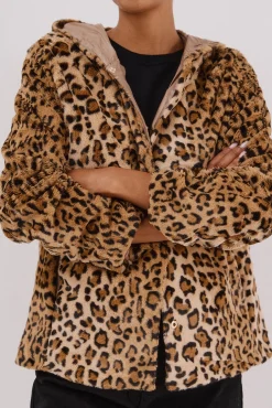 Mujer Cortefiel Chaquetas|Abrigos>Cazadora corta reversible efecto pelo