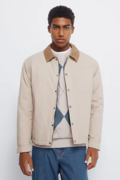 Hombre Springfield Chaquetas>Cazadora cuello pana