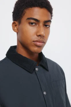 Hombre Springfield Chaquetas>Cazadora cuello pana