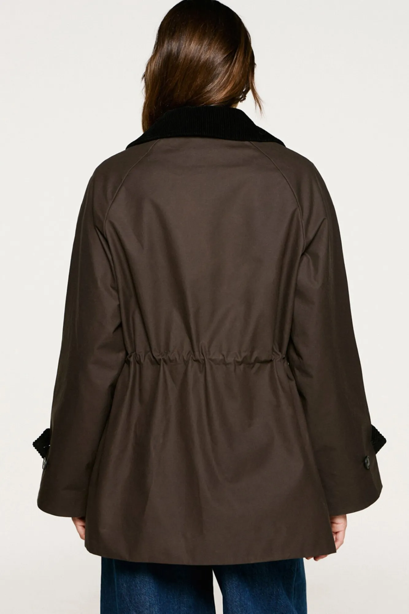 Mujer Selected Chaquetas|Abrigos>Cazadora cuello pana 100% algodón orgánico