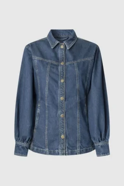 Mujer Pepe Jeans Chaquetas>Cazadora Denim Fit Regular