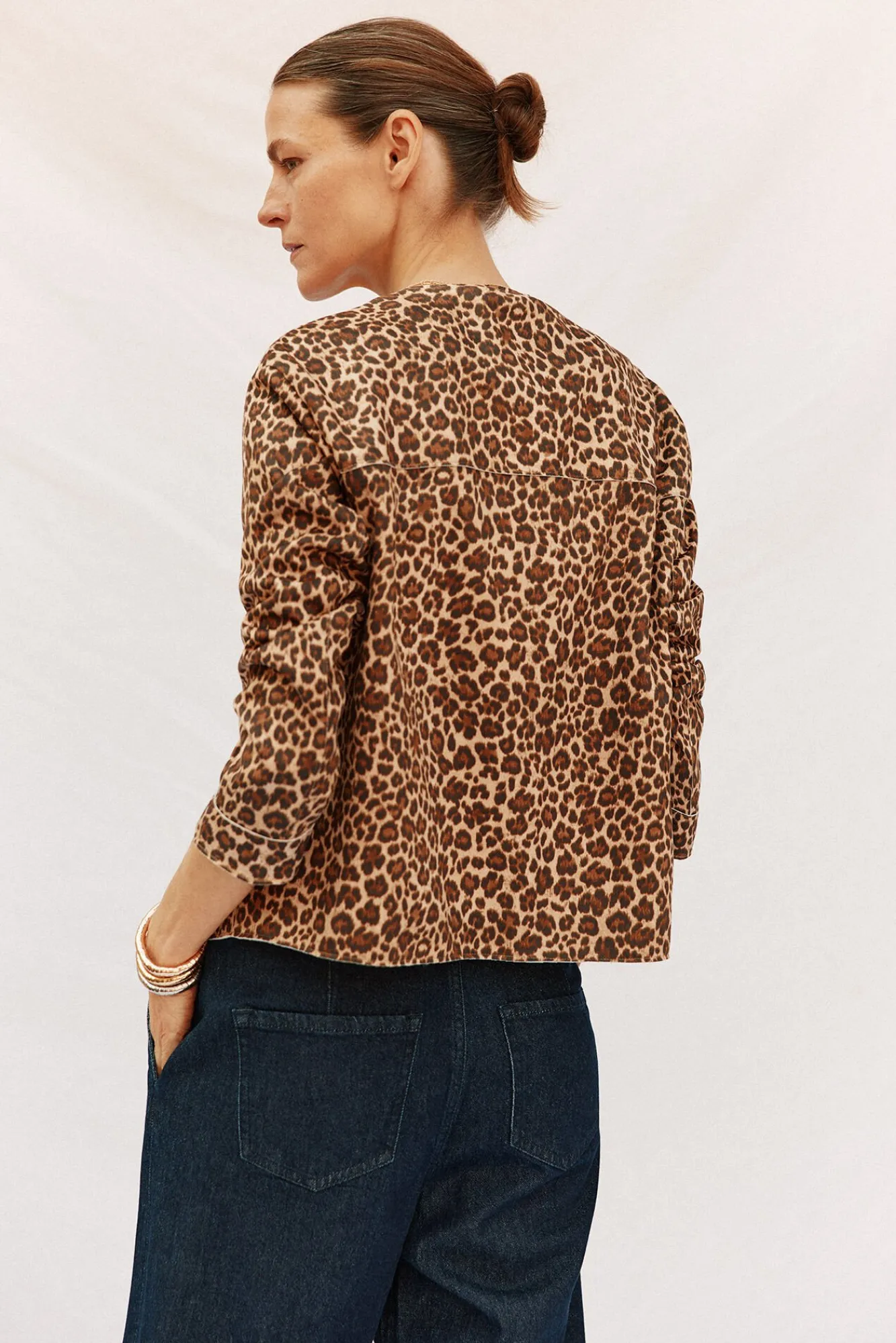 Mujer Cortefiel Chaquetas>Cazadora efecto piel