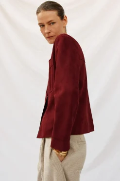 Mujer Cortefiel Chaquetas>Cazadora efecto piel