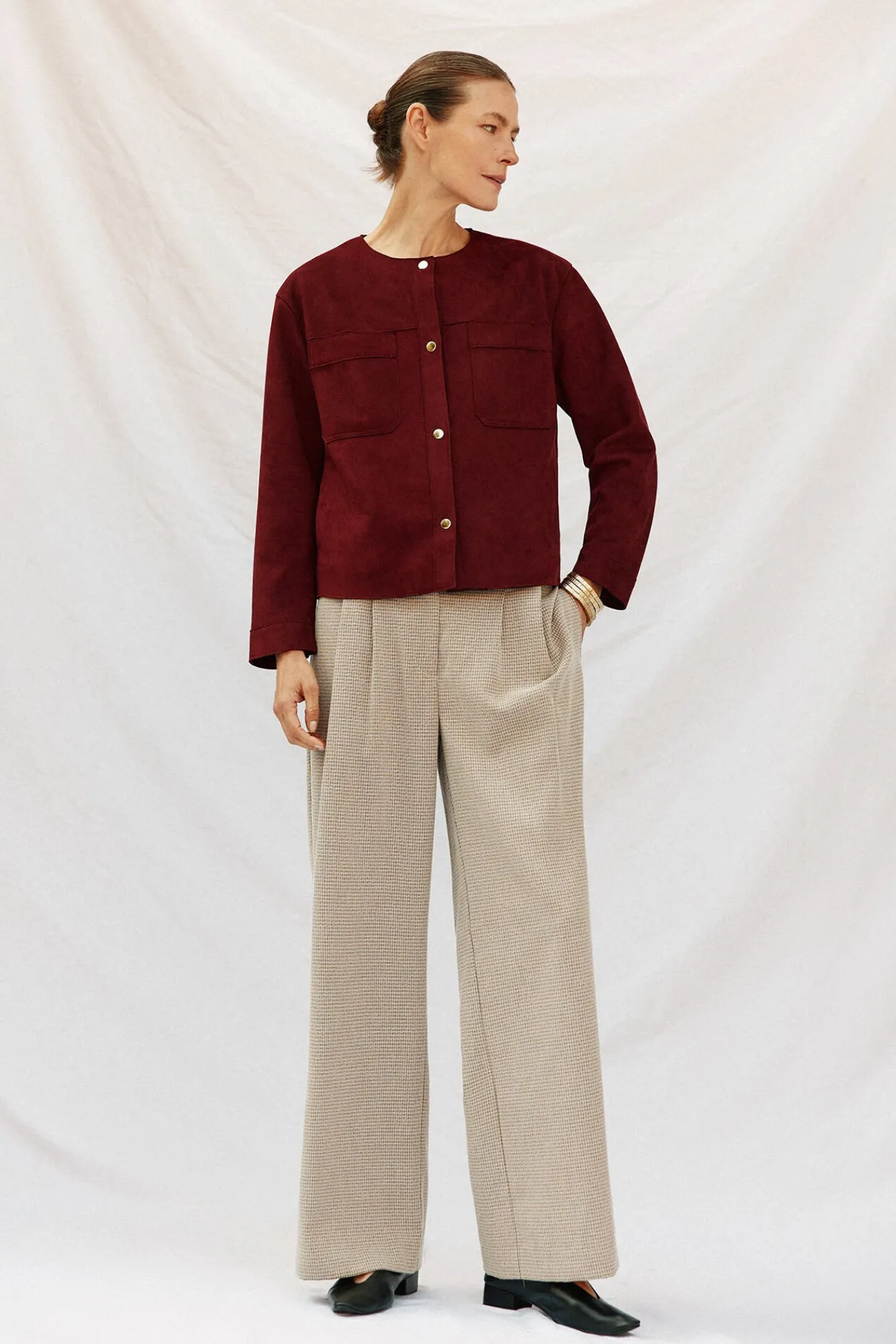 Mujer Cortefiel Chaquetas>Cazadora efecto piel