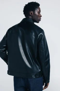 Hombre Springfield Chaquetas>Cazadora efecto piel