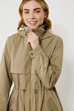 Mujer Vila Chaquetas|Abrigos>Cazadora parka con capucha