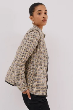 Mujer Cortefiel Chaquetas|Plumíferos Y Acolchados>Cazadora reversible plumas