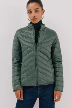 Mujer Cortefiel Chaquetas|Plumíferos Y Acolchados>Cazadora reversible plumas