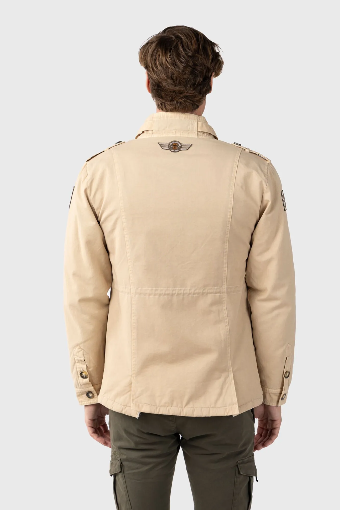 Hombre Williot Chaquetas>Cazadora Sahariana Con Parches