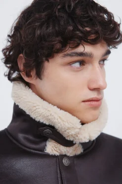 Hombre Springfield Chaquetas>Cazadora trucker efecto ante doble faz