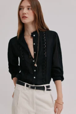 Mujer Hoss Intropia Blusas>Celina. Blusa bordada