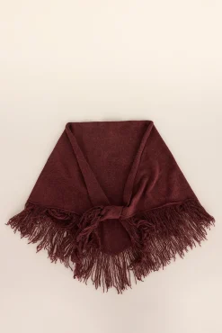 Mujer Pedro del Hierro Pañuelos Y Fulares>Chal de flecos triangular